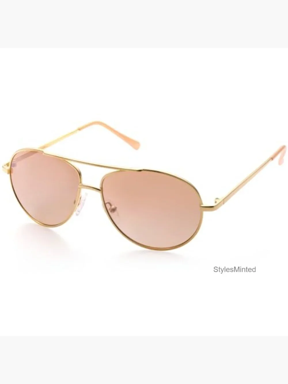 UV400 Protection Aviator Sunglasses for Kids with Hard Case